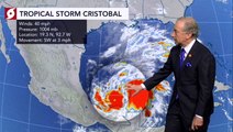 Tropical Storm Cristobal forms in Gulf of Mexico