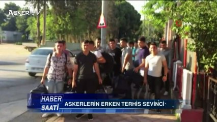 Askerler -Erken Terhis- edilmeye başladı