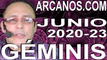 GEMINIS JUNIO 2020 ARCANOS.COM - Horóscopo 31 de mayo al 6 de junio de 2020 - Semana 23