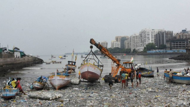 Cyclone Nisarga fully formed over the Arabian Sea on Tuesday