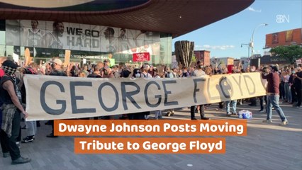 Dwayne Johnson Honors George Floyd