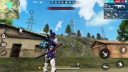 game play free fire ¡¡!!CASI GANO!!!! XD
