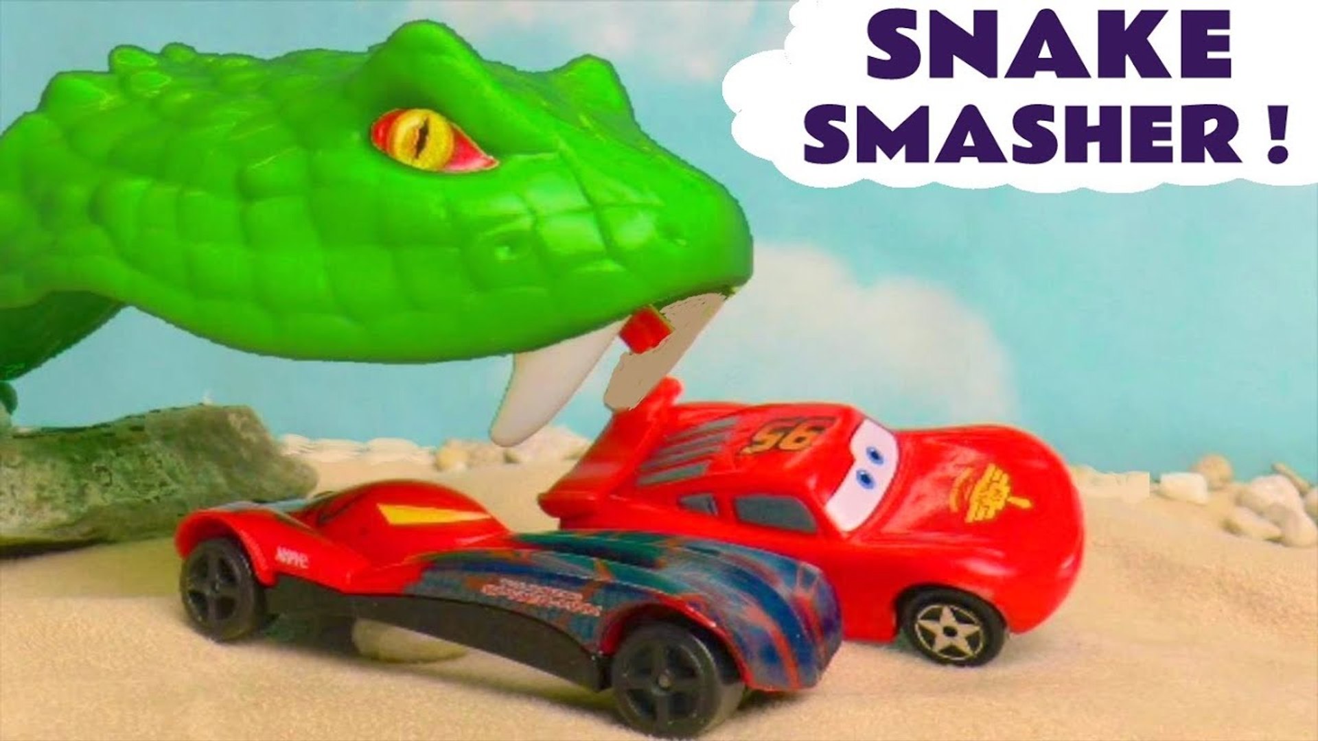 hot wheels snake smasher