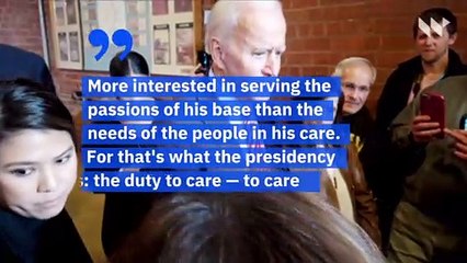 Joe Biden Condemns Trump's Response to Protest