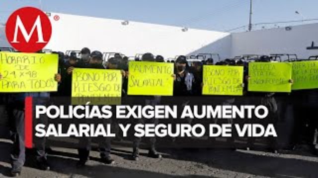Protestas de policías estatales son por reclamo de aumento salarial: Barbosa