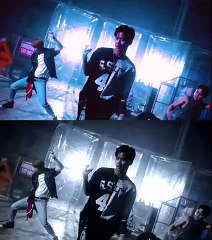 [EDIT] UNB (유앤비) - BLACK HEART M/V Comparison