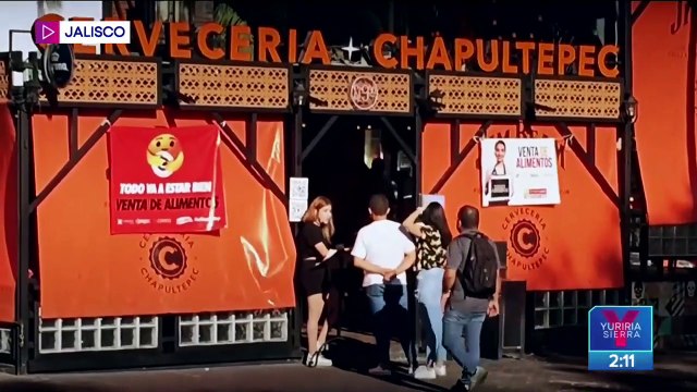 ¡Aglomerados! Restaurantes y bares en Jalisco por la nueva normalidad