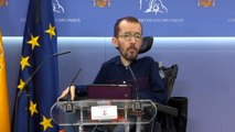 Echenique hace el papelón para justificar a Marlaska: alaba al ministro por la equiparación salarial