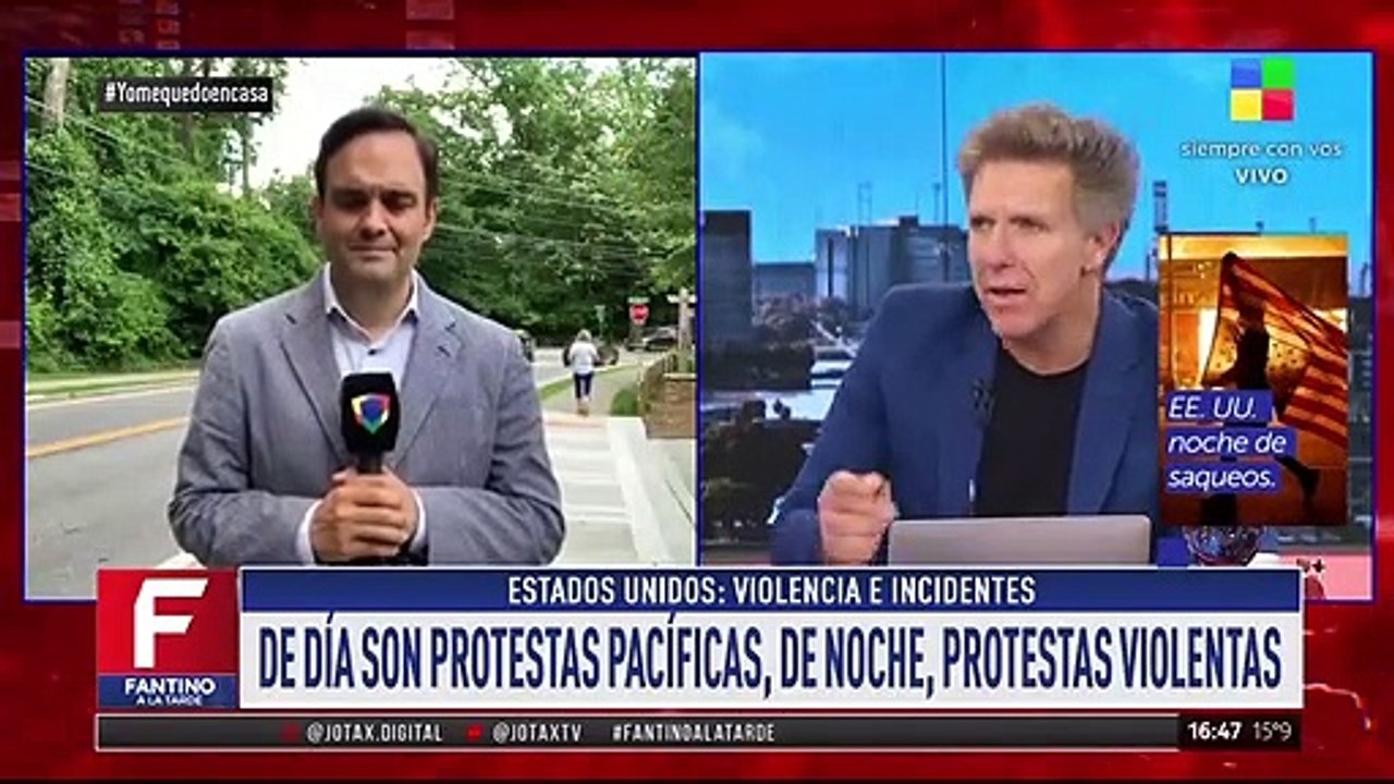 Estados Unidos: descontrol y estado de sitio