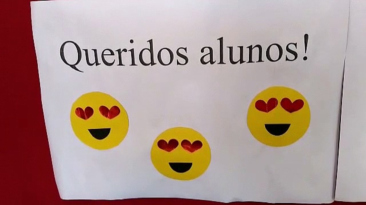 Mensagem para os alunos