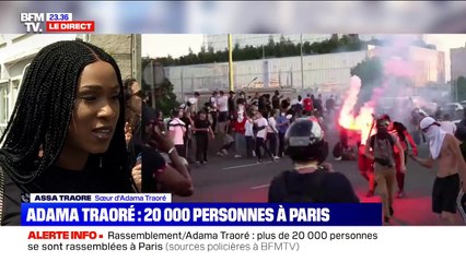 Assa Traoré: "Je demande juste la vérité, pas autre chose"
