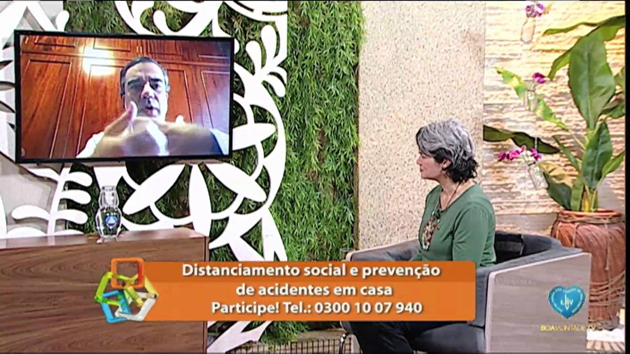 Distanciamento social e prevenção de acidentes em casa