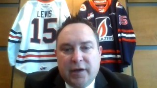 Kamloops Blazers Media Availability: Connor Levis
