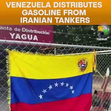 Venezuela Distributes Gasoline From Iranian Tankers