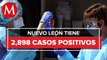 Nuevo León suma 121 muertes por covid-19; hay casi 3 mil contagios