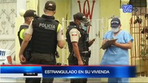 Adulto mayor fue estrangulado y encontrado dentro de su casa en Guayaquil