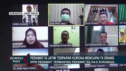 Perawat di Jatim Terpapar Corona Mencapai 74 Orang