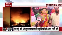 Fire broke out in Tuglakabad area of  delhi, more than 70 slums burned