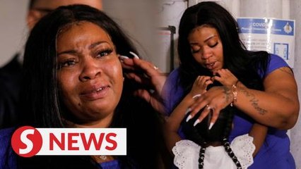 'He will never see her grow up' -tearful mother of George Floyd's daughter