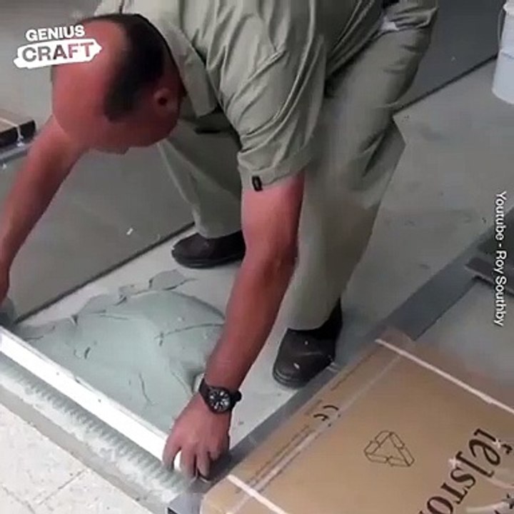 Видеообзор - способ укладки плитки