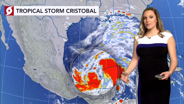 Tropical Storm Cristobal forms in Gulf of Mexico