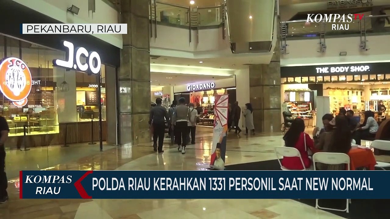 Polda Riau Kerahkan 1331 Personil Saat New Normal