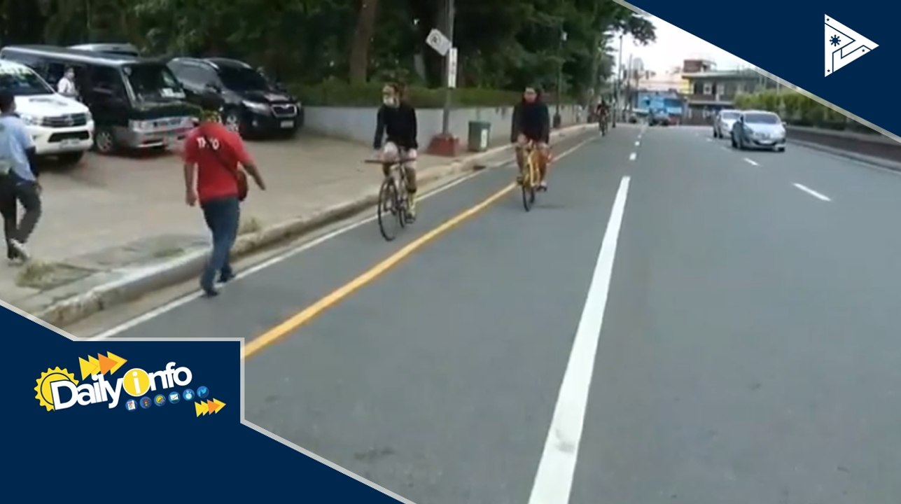 Pop-up bike lanes sa San Juan City, nakatakdang ilunsad ngayong araw