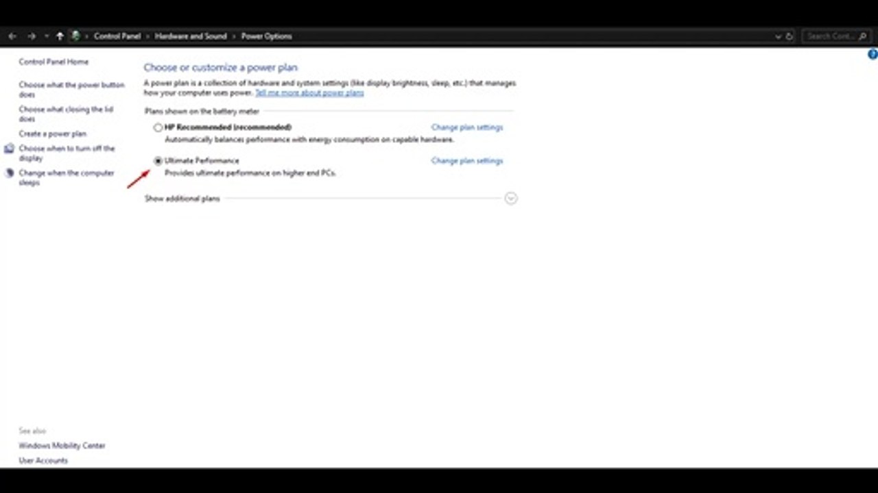 Enable Ultimate Performance Mode in Windows 10