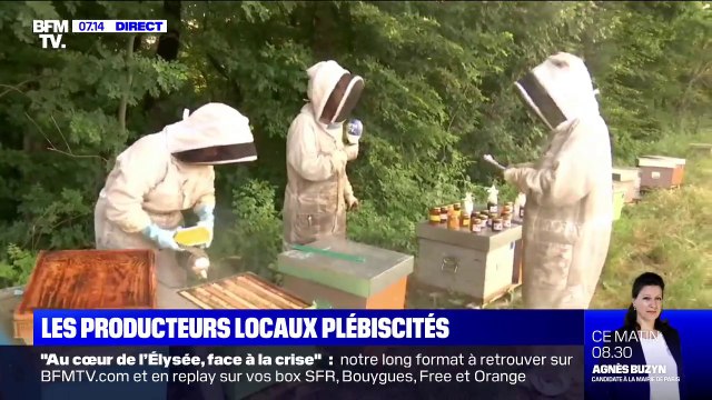 La France revit après le confinement: les producteurs locaux plébiscités