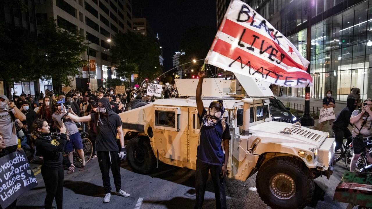 George Floyd: Mass protests continue to erupt across the US - Live updates