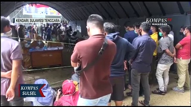 Warga Antusias Ikut Rapid Tes Massal