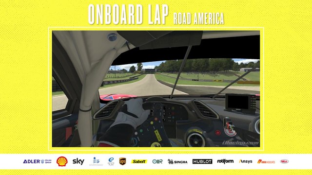 Ferrari WEC IMSA iRacing Pro Series - Onboard Lap, Road America