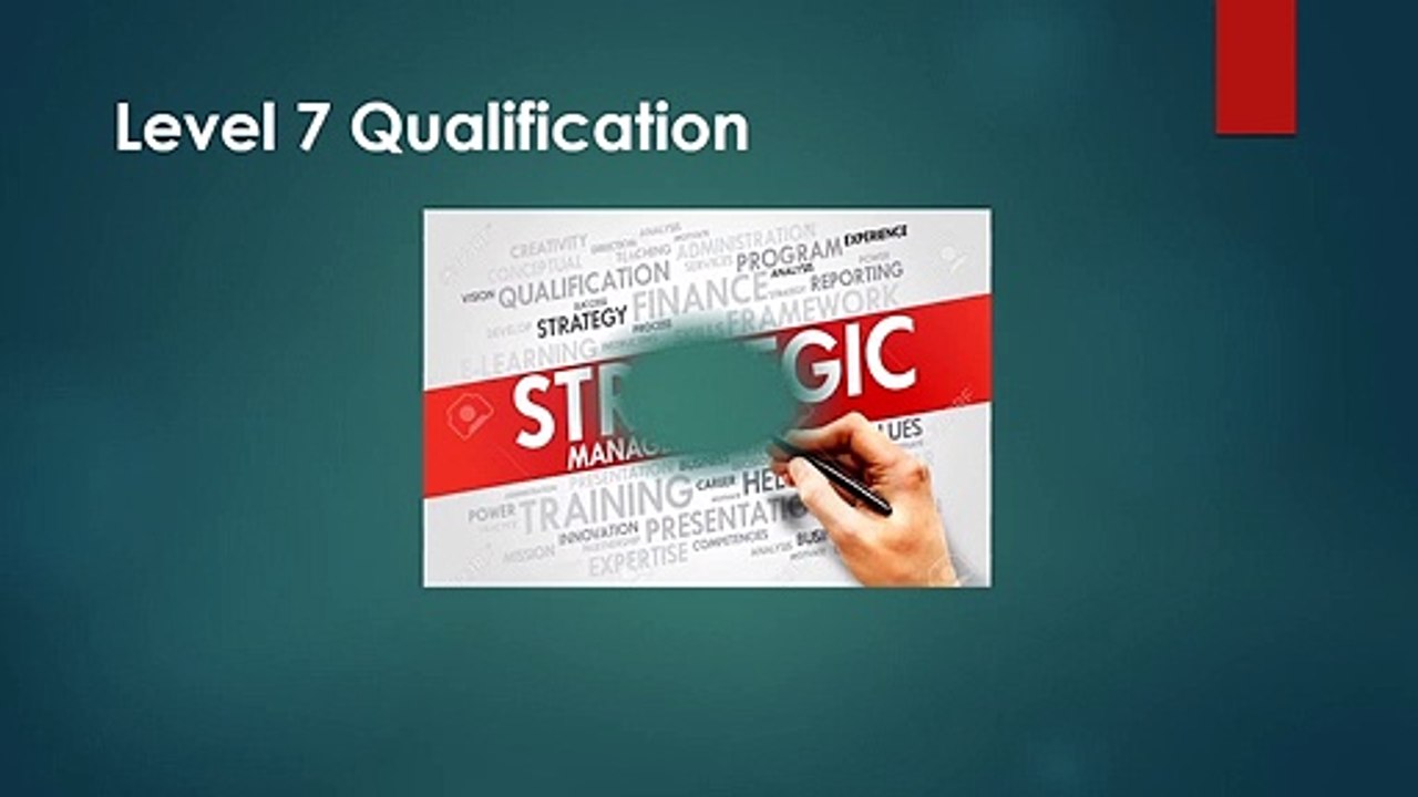 level 7 qualification