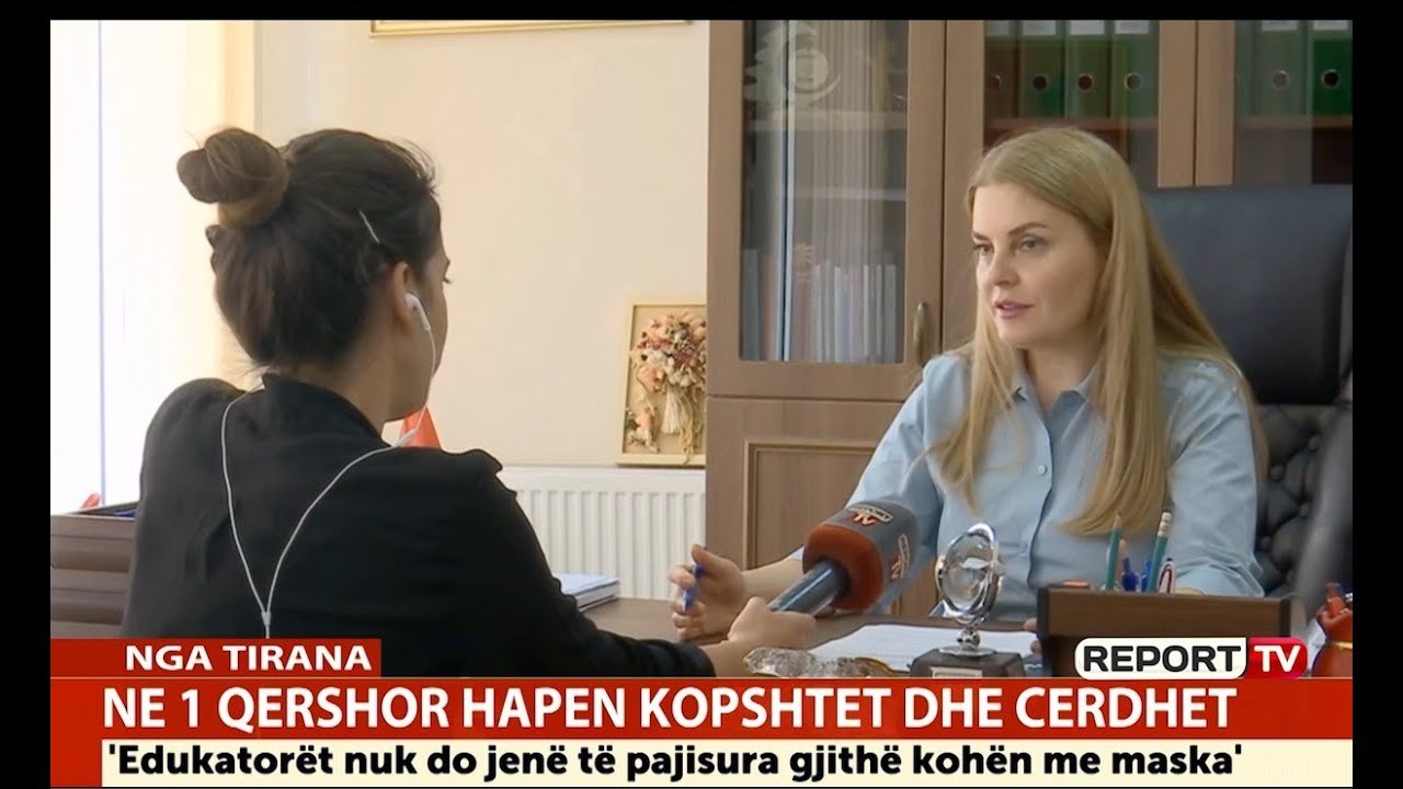 Në 1 Qershor hapen çerdhet e kopshtet, Beqiri në Report Tv:Presim ulje të fluksit për shkak të verës