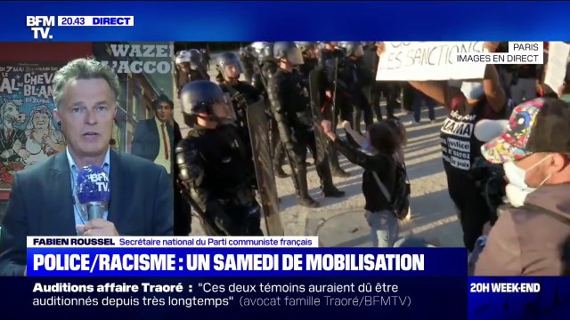 Fabien Roussel (PCF) appelle à un rassemblement mardi à Paris en hommage à George Floyd