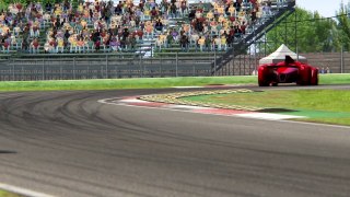 Battle Ferrari F80 Concept Racing at Imola