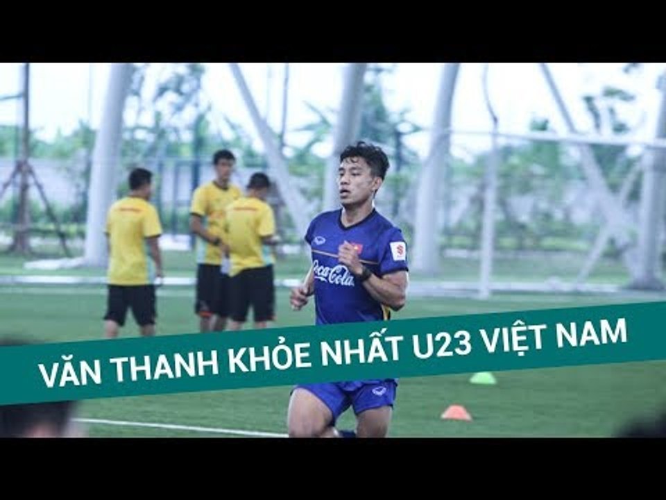 Vũ Văn Thanh vô đối trong bài kiểm tra thể lực của HLV Park Hang Seo | HAGL Media