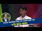 Xuân Trường bày tỏ lòng biết ơn đối với bầu Đức trên sóng truyền hình | HAGL Media