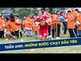 Những bước chạy đầu tiên trên thảm cỏ xanh của Nguyễn Tuấn Anh trong màu áo HAGL | HAGL Media