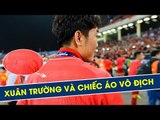 Xuân Trường viết tên Tuấn Anh và Văn Thanh lên áo của nhà vô địch | HAGL Media