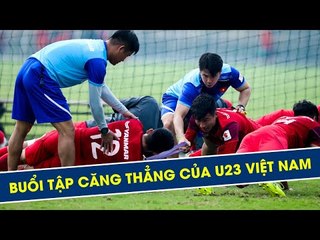 U23 Việt Nam căng thẳng trong bài tập thể lực, HLV Park trầm ngâm
