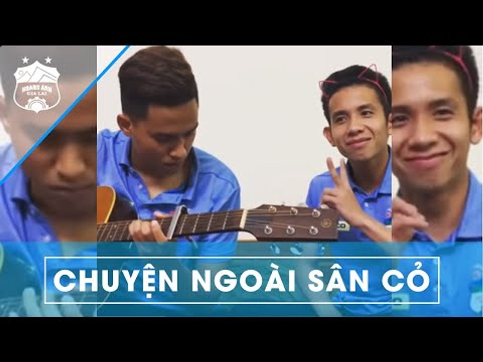 Ngọt lịm khi nghe Toàn đàn, Duy hát ''Ánh nắng của anh'' trong một chiều mưa Gia Lai| HAGL Media