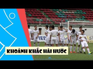 Khoảnh khắc vui vẻ: Nụ cười sau cơn mưa tại sân Pleiku| HAGL Media