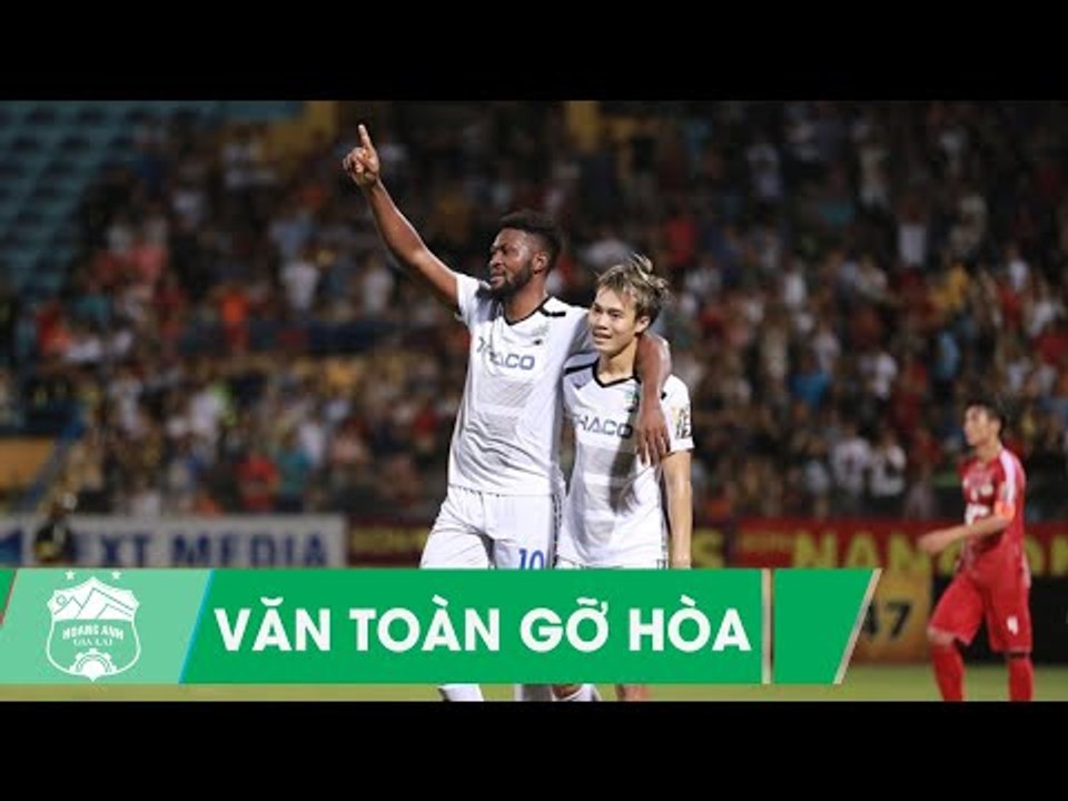 Văn Toàn bật cao đánh đầu phá lưới Tấn Trường, gỡ hòa cho Hoàng Anh Gia Lai| Vòng 10 V-league 2019