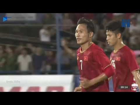 Triệu Việt Hưng ra chân quyết đoán, mở tỉ số cho U23 Việt Nam trước U23 Myanmar | HAGL Media
