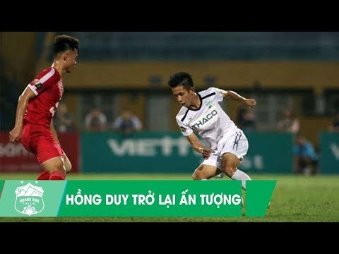 Sóc nhỏ Hồng Duy trở lại ấn tượng, gia tăng sức mạnh nơi hành lang cánh cho HAGL | HAGL Media