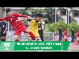 Highlights | U22 Việt Nam - U22 Brunei | Ấn tượng Việt Hưng, đại thắng SEA Games 30 | HAGL Media