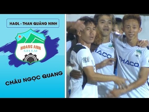 Châu Ngọc Quang xé lưới Than Quảng Ninh, khai màn V.League 2020 đầy ngọt ngào | HAGL Media