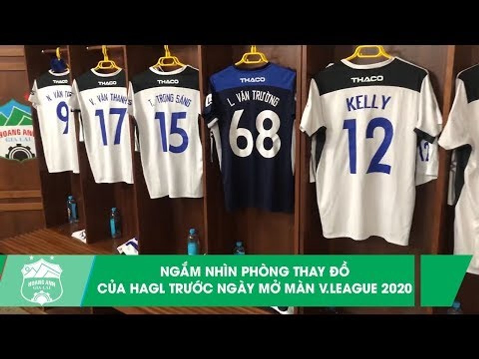 Khám phá phòng thay đồ cực chất của HAGL trước ngày mở màn V.League 2020 | HAGL Media