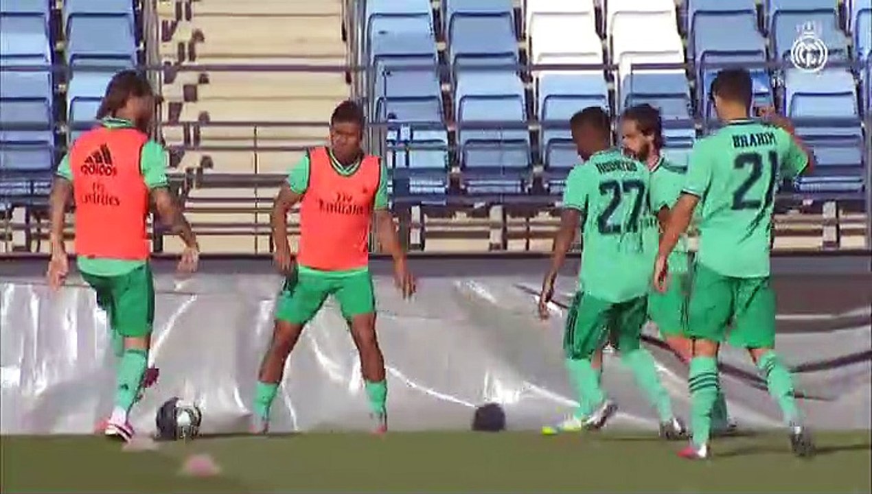 Ensayo general en el Real Madrid
